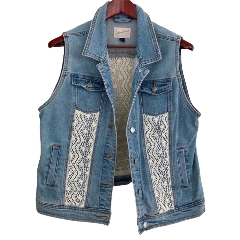 UpCycled Jean Vest M